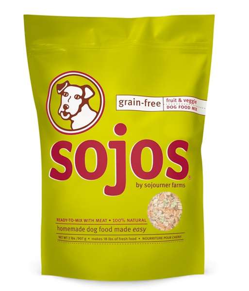 Sojo's® GrainFree ReadyToMix Dog Food Fruit & Veggie 2 lb